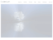 Tablet Screenshot of explorelight.com